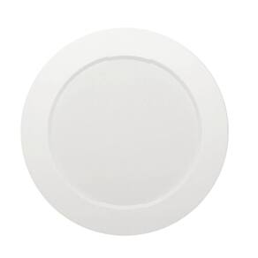 4 Painéis Placa De Led Taschibra 18w Lys Redondo Embutir 3000k Luz Quente