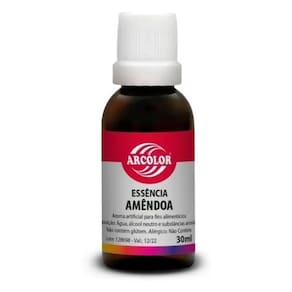 Essência Comestível Artificial Amêndoa 30ml Arcolor