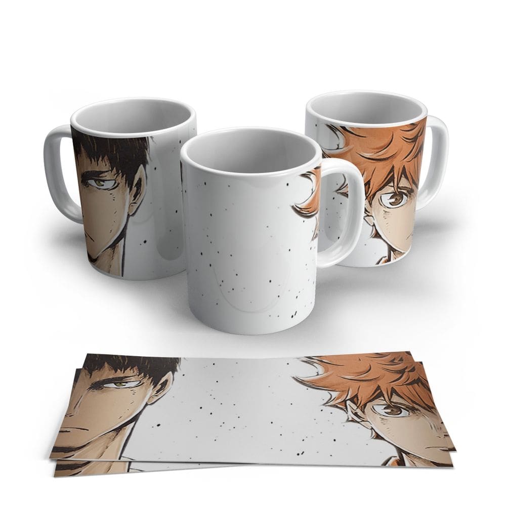 Caneca de Porcelana Haikyuu Anime Mangá 36