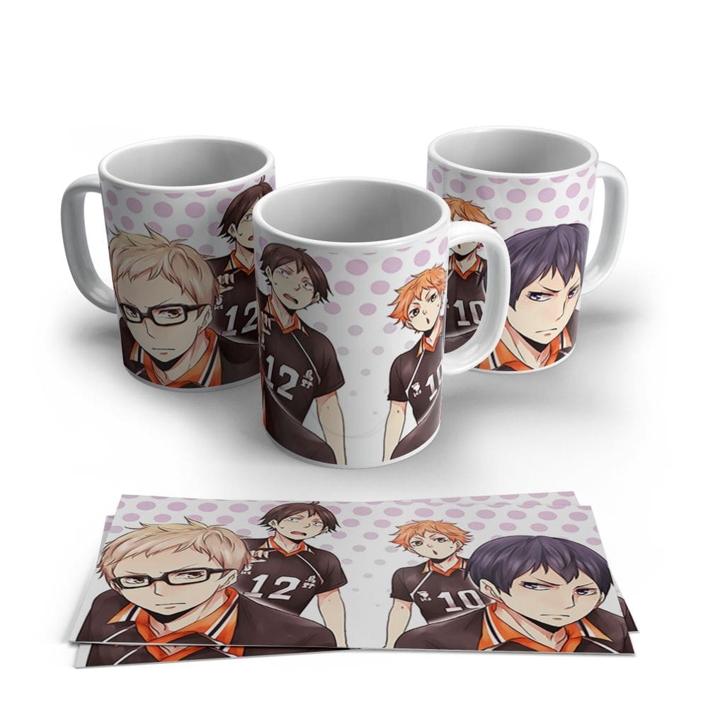 Caneca de Porcelana Haikyuu Anime Mangá 39