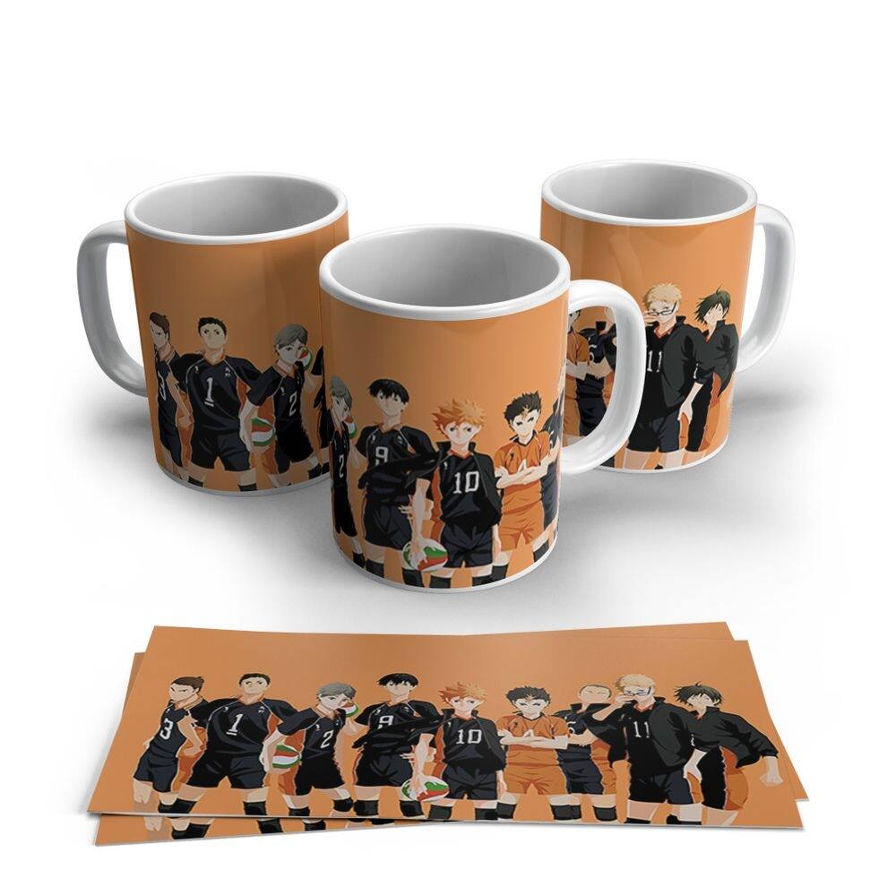 Caneca de Porcelana Haikyuu Anime Mangá 46