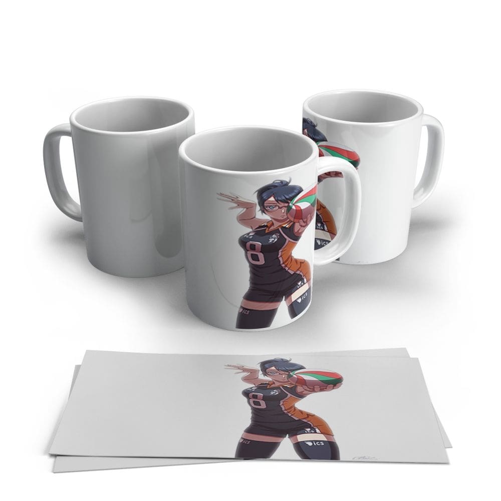 Caneca de Porcelana Haikyuu Anime Mangá 38