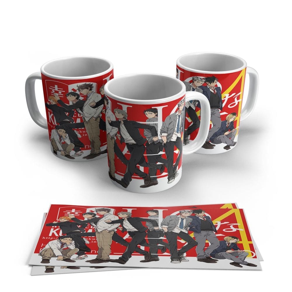 Caneca de Porcelana Haikyuu Anime Mangá 35