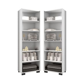 Conjunto 2 Livreiros Anastasia Branco Trama