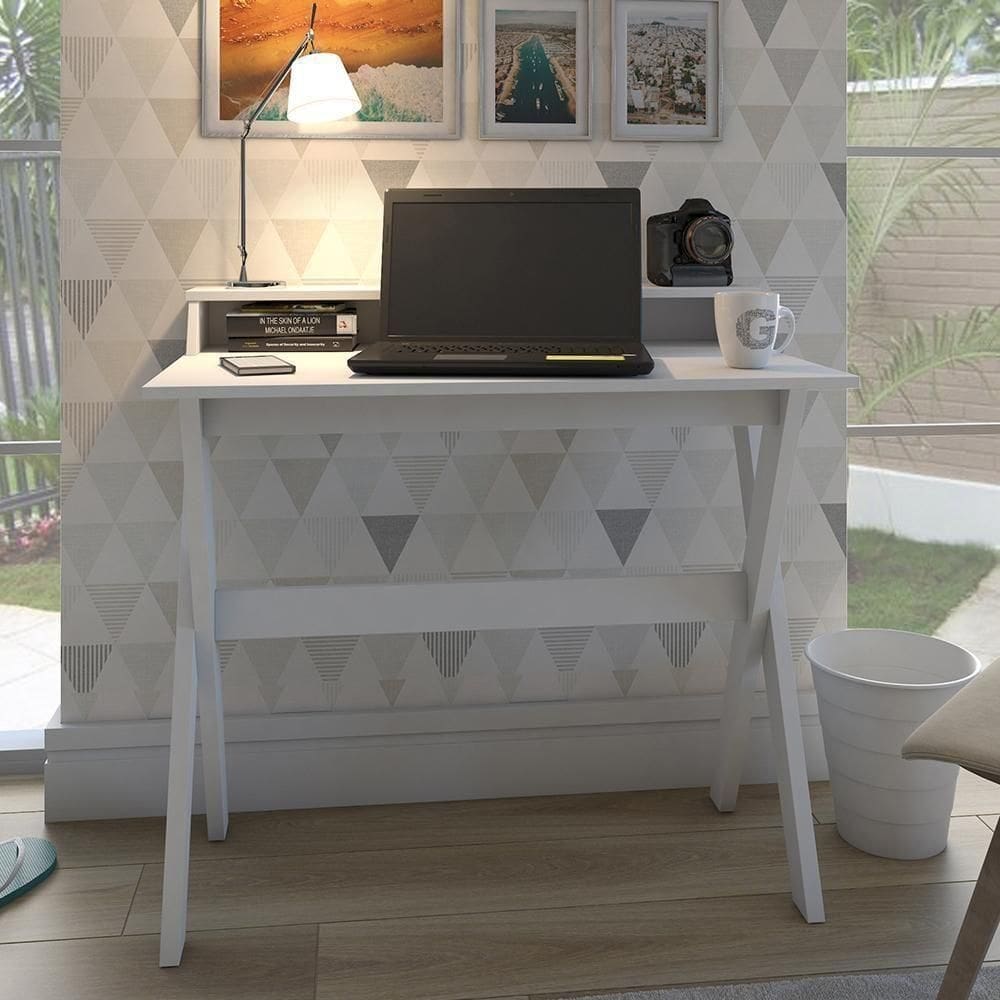 Escrivaninha Para Estudos Acilia Branco