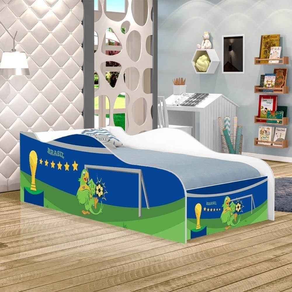 Cama Fun Copa Do Mundo Solteiro