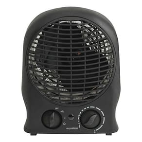 Aquecedor Eletrico De Mesa Termoventilador 1500W 127V Preto