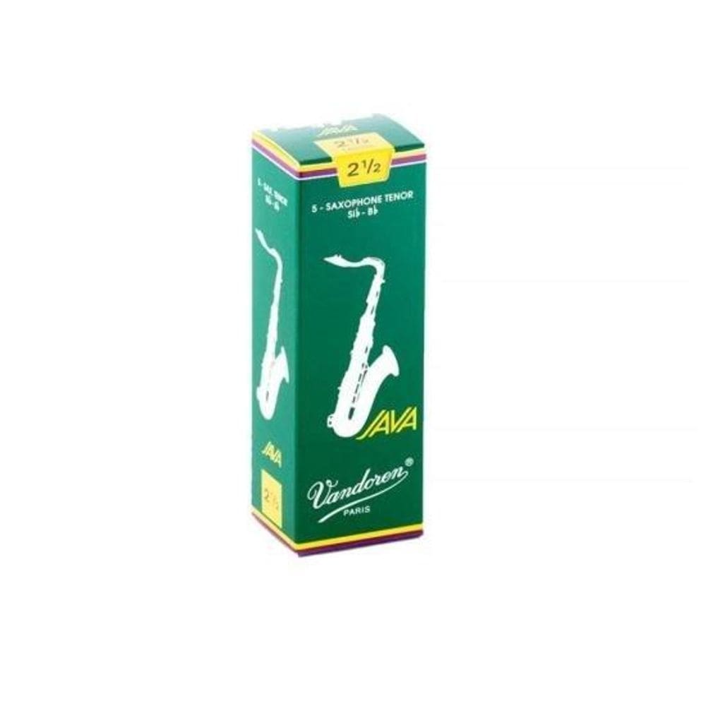 Palheta Para Saxofone Tenor Java 2 ½ Vandoren (Caixa c/5) - CX / 5 [F002]