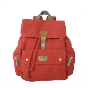 Mochila De Lona Unissex Pan Zup Vermelha