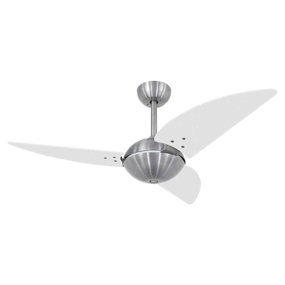 Ventilador De Teto Volare Office Clear Branco 220V