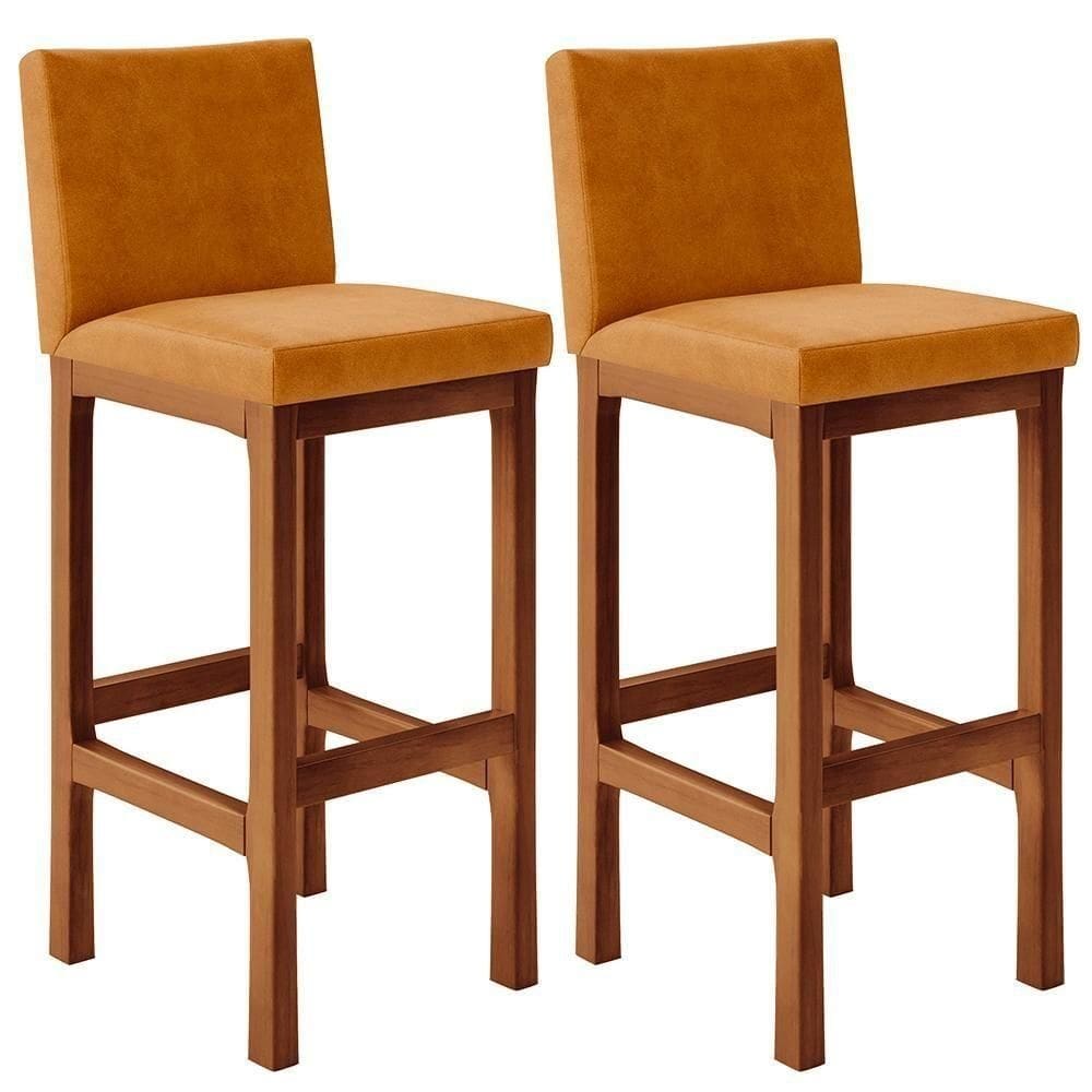 Kit 02 Banquetas Altas Alya Whisky