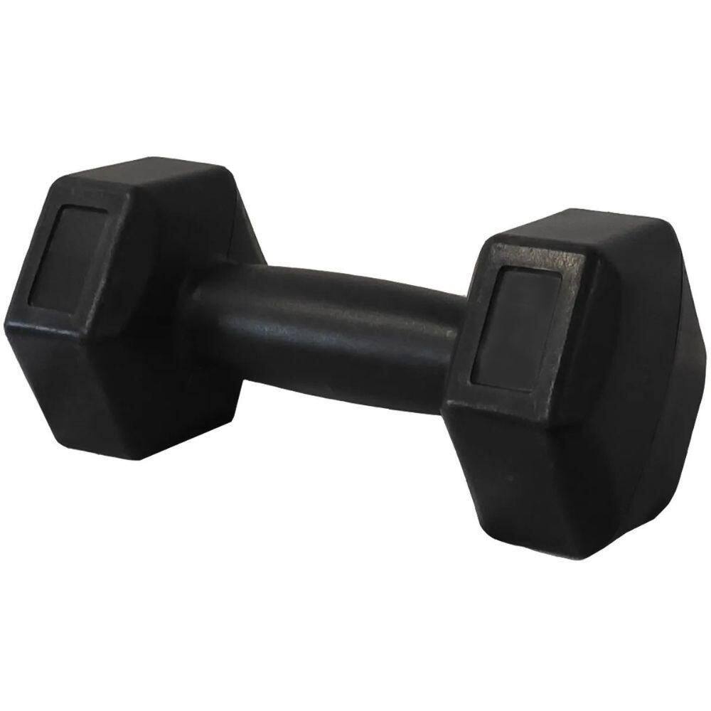 Halter dumbell cement sextavado bonafit 9kg preto