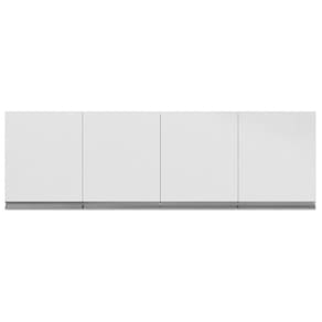 Armário De Cozinha Aéreo Andréia 160Cm 4 Portas Branco