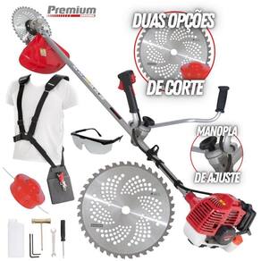 Roçadeira Kawashima Kw3300l Gasolina 2t 33cc Com Acessórios