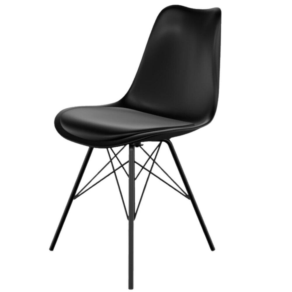 Cadeira para Sala de Jantar Saarinen Tower Preto