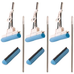 Kit 3 unidades rodo mágico 27cm com 3 refis