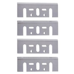 4 x lâminas faca 82mm corte plaina elétrica pb-92 1900b hss