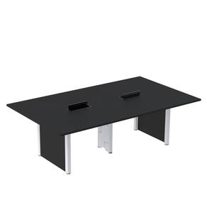 Mesa de Reunião 3200x1400 Mrcpb3214pp Preto/Branco