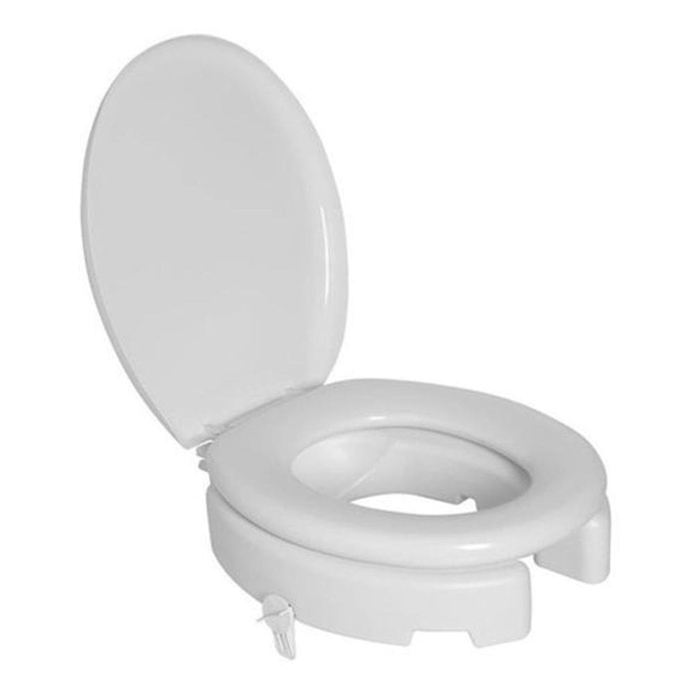 Assento elevado almofadado até 150kg deficientes idosos alto