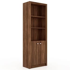 Armário Organizador Para Home Office De 171,5 Cm De Altura Me4110 Nogal