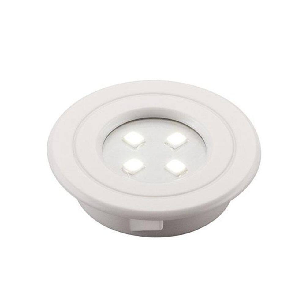Luminária móveis lumini pop branco redondo 6500k embutir