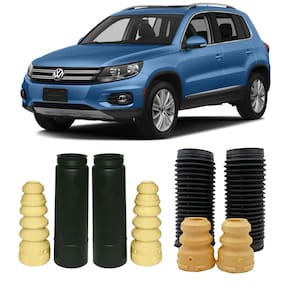 Kit parcial batente dianteiro traseiro tiguan 2012 2013 14