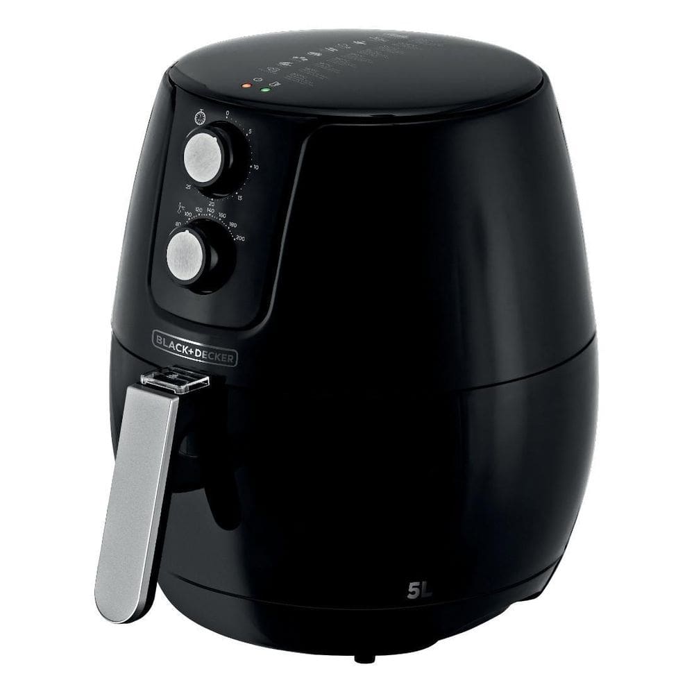 Fritaderia sem óleo elétrica black e decker tasty fry afm5