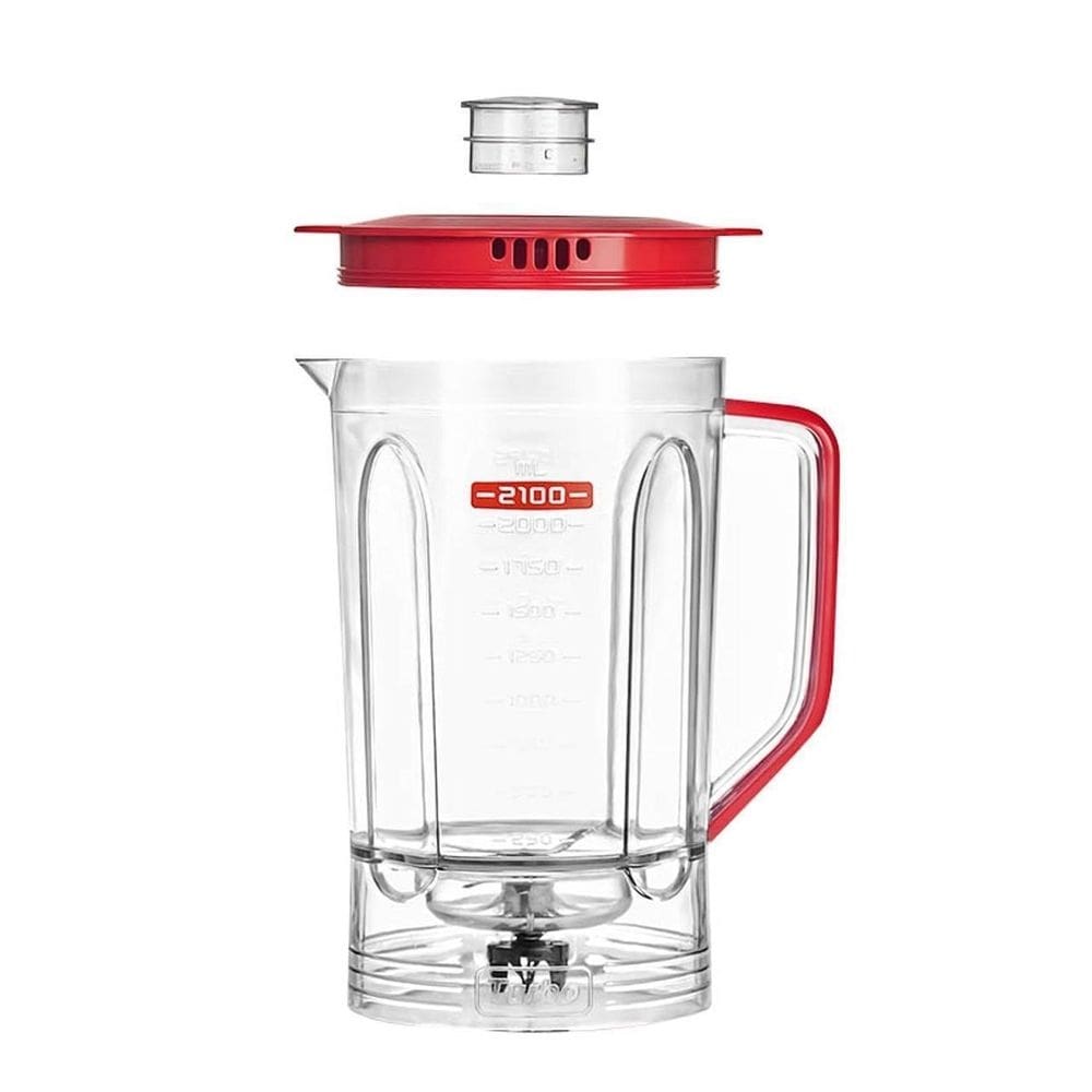 Copo liquidificador completo vermelho l-1000/ l1200 mondial