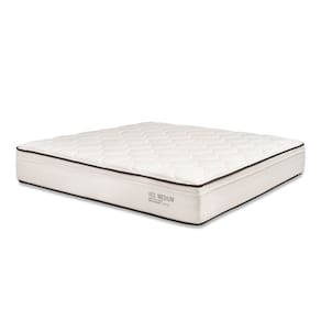 Colchão Queen Yes Medium 158x198x31cm Bege/Branco