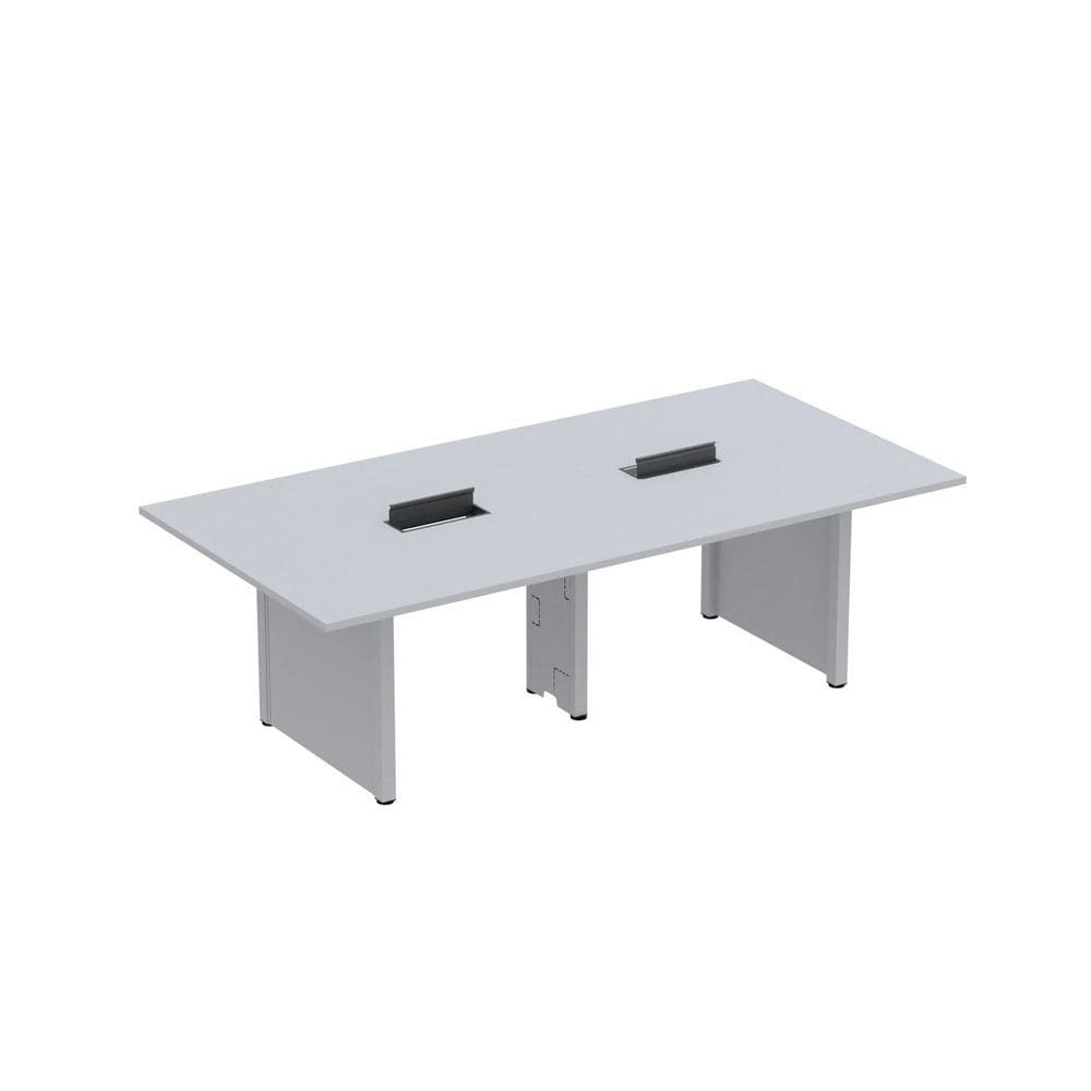 Mesa de Reunião 2400x1200 Mrcpb2412pp Cinza