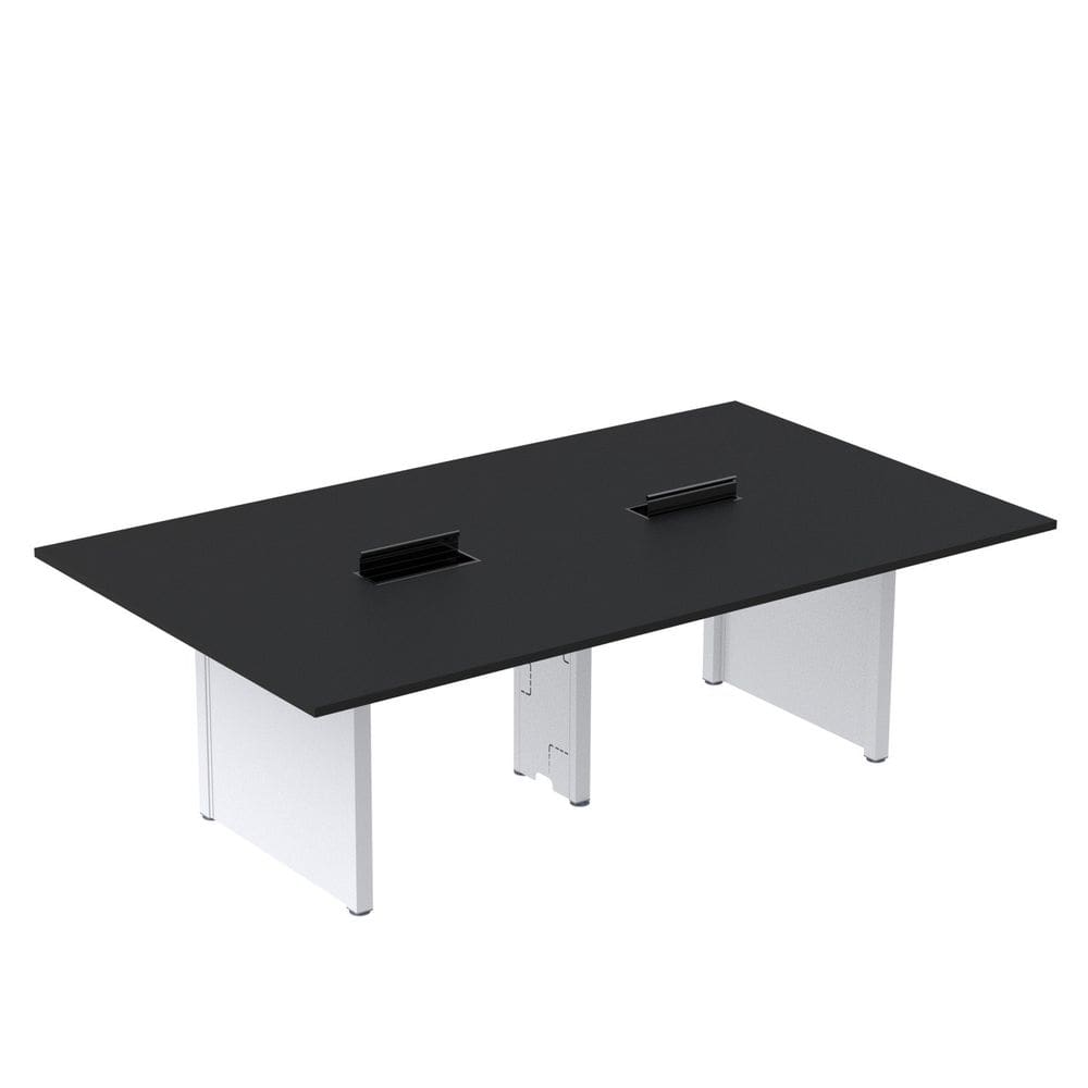 Mesa de Reunião 2400x1200 Mrcpb2412pp Preto/Branco