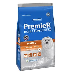 Ração cães premier raças específicas maltês adultos 2,5kg
