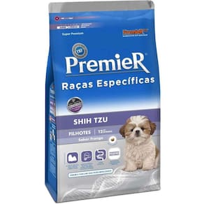 Ração premier raças específicas shihtzu filhotes 2,5 kg