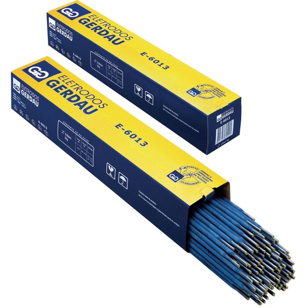 Eletrodo 3,25mm e-6013 serralheiro gerdau 5 kg