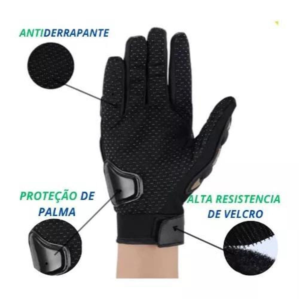 Luva para moto barata impermeavel motoqueiro termica touch
