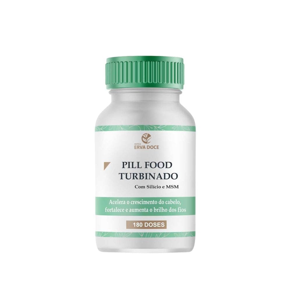 Pill food turbinado 180 doses