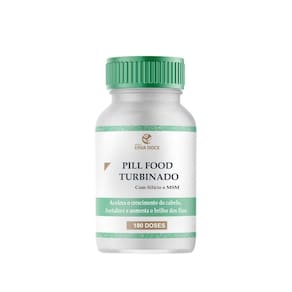 Pill food turbinado 180 doses