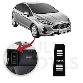 Descanso de pé ford new fiesta 11 a 19 aço escovado preto
