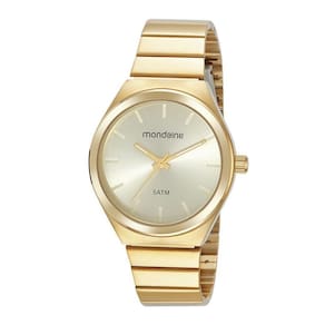 Relógio mondaine dourado feminino 99619lpmvda1