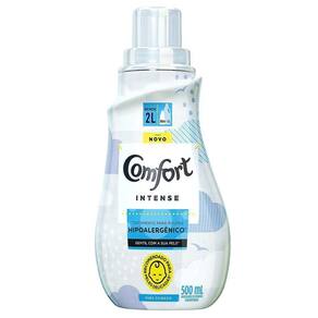 Amaciante concentrado comfort hipoalergênico intense 500ml