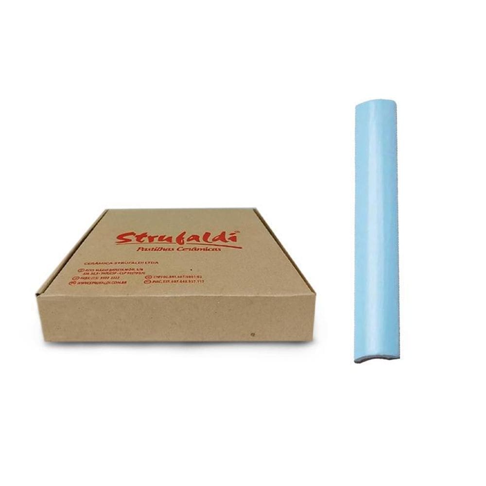 Cantoneira azul piscina 3x20 caixa strufaldi 20un