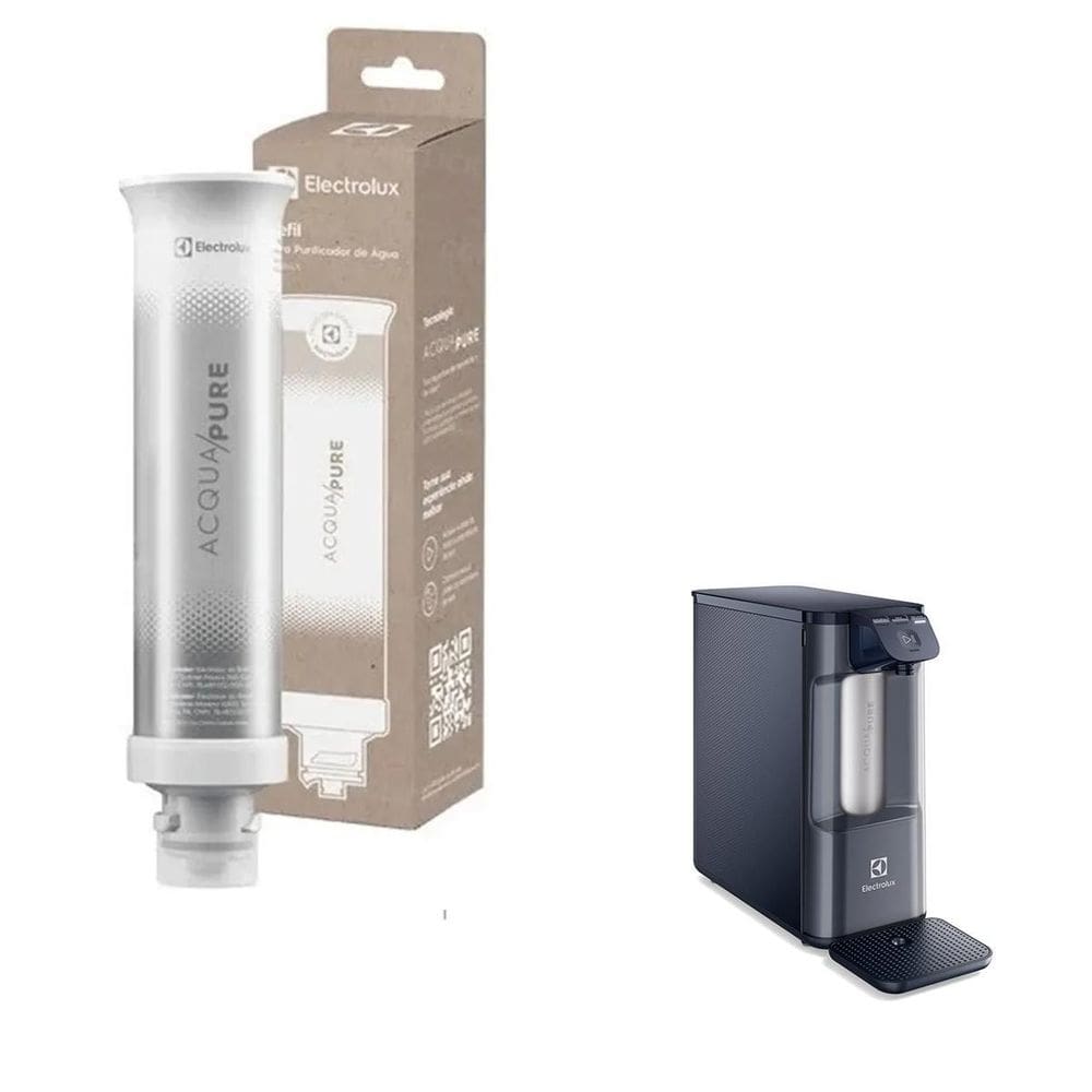 Refil purificador água acqua pure electrolux pe12a/b/g/v
