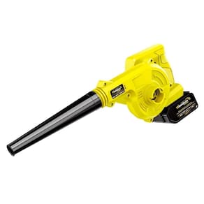 Soprador de folhas titanium a bateria 21v carregador bivolt