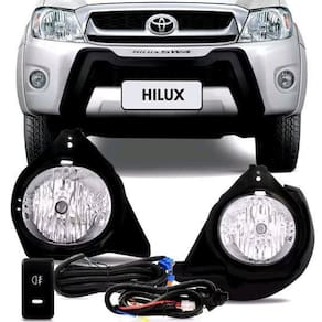 Kit farol milha neb hilux srv sr 05 06 07 08 modelo
