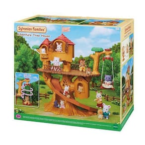 Sylvanian families conjunto aventura na casa da árvore epoch