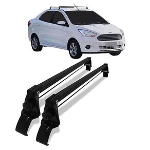 Rack teto e cinta carga ford ka sedan e hatch 2014 até 2020