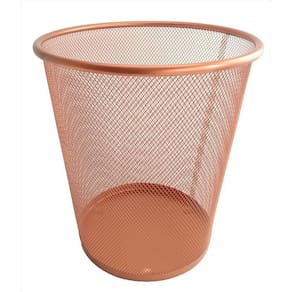 Cesto lixeira rose gold 10l