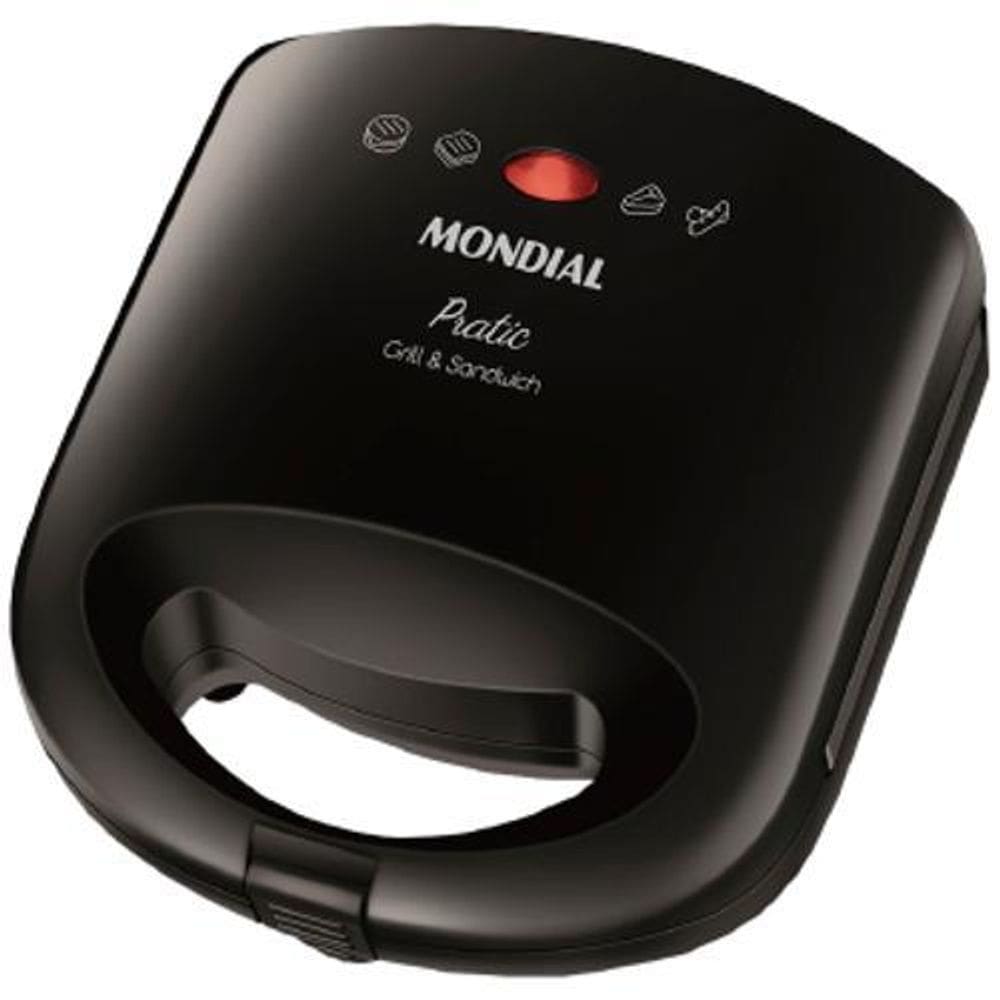Sanduicheira grill mondial sn-01 - 6666-02 220v