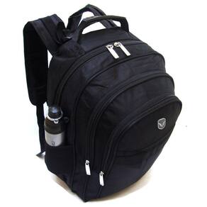 Mochila bolsa masculina feminina para notebook 15.6 preta