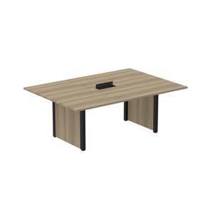 Mesa de Reunião 2000x1400 Mrcpb2014pp Noce Naturalle/Preto